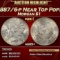 1887/6-p Morgan Dollar Near Top Pop! $1 ms65+ SEGS