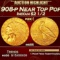 1908-p Gold Indian Quarter Eagle Near Top Pop! $2 1/2 ms66 USCG