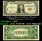 1935A $1 Silver Certificate Hawaii WWII Emergency Currency Grades vf+
