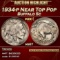 1934-p Buffalo Nickel Near Top Pop 5c ms67 SEGS