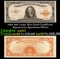 1922 $10 Large Size Gold Certificate Grades Select AU Signatures Speelman/White