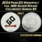 2024 Pass GO Monopoly 1oz .999 Silver Round Colorized Samoa Round
