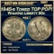 1945-s Walking Liberty Half Dollar Toned TOP POP! 50c ms67+ SEGS