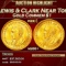 1905 Lewis & Clark Gold Commem Dollar Near Top Pop! 1 ms66+ SEGS