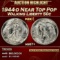 1944-d Walking Liberty Half Dollar Near Top Pop 50c ms67+ SEGS