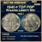1941-p Walking Liberty Half Dollar TOP POP 50c ms68+ SEGS