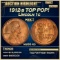 1912-s Lincoln Cent TOP POP! 1c ms66 rd SEGS