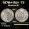 1878-p Rev '79 Morgan Dollar $1 Grades ms63