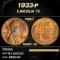 1933-p Lincoln Cent 1c ms66+ rd SEGS