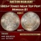 1883-p Morgan Dollar Toned Near Top Pop! $1 ms67+ SEGS