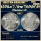 1878-p 7/8tf Morgan Dollar TOP POP! $1 ms66+ SEGS