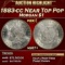 1883-cc Morgan Dollar Near Top Pop $1 ms67+ SEGS