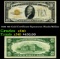 1928 $10 Gold Certificate Signatures Woods/Mellon Grades xf