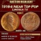 1916-s Lincoln Cent Near Top Pop 1c ms65+ rb SEGS