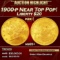 1900-p Gold Liberty Double Eagle Near Top Pop! $20 Grades ms65+