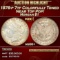 1878-p 7tf Morgan Dollar Colorfully Toned Near Top Pop! $1 ms66+ SEGS