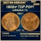 1909-p Lincoln Cent TOP POP! 1c ms67 rb SEGS