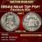 1954-s Franklin Half Dollar Near Top Pop! 50c ms66+ fbl SEGS