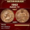 1863 Indian Cent 1c Grades ms65+