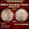 1885-s Morgan Dollar Rainbow Toned $1 ms65+ SEGS