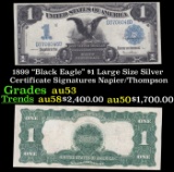 1899 $1 large size Silver Certificate 
