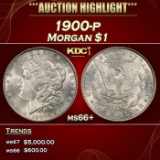 1900-p Morgan Dollar $1 ms66+ SEGS