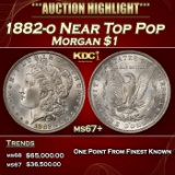 1882-o Morgan Dollar Near Top Pop $1 ms67+ SEGS