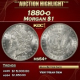 1880-o Morgan Dollar $1 ms64+ SEGS