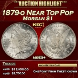 1879-o Morgan Dollar Near Top Pop $1 ms65+ SEGS