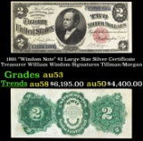 1891 $2 Large Size Silver Certificate 