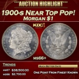 1900-s Morgan Dollar Near Top Pop! $1 ms66+ SEGS