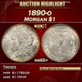 1890-o Morgan Dollar $1 ms65+ SEGS
