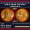 1930-d Lincoln Cent Near Top Pop! 1c ms67 rd SEGS