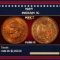 1907 Indian Cent . 1c ms66 rd SEGS