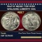 1947-p Walking Liberty Half Dollar Near Top Pop 50c ms67 SEGS