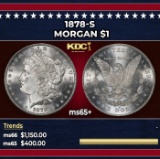 1878-s Morgan Dollar $1 Grades ms65+