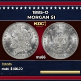 1885-o Morgan Dollar $1 Grades ms66