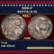 1928-p Buffalo Nickel 5c Grades ms66