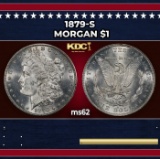 1879-s Morgan Dollar $1 Grades ms62