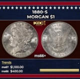 1880-s Morgan Dollar $1 ms66+ SEGS
