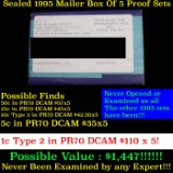 Original sealed box 5- 1995 United States Mint Proof Sets