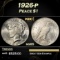 1926-p Peace Dollar $1 Grades ms65