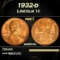 1932-d Lincoln Cent 1c Grades ms66 rd