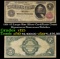 1891 $5 Large Size Silver Certificate Grant Grades vf+ Signatures Rosecrans/Nebeker