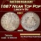 1887 Liberty Nickel Near Top Pop 5c ms66 SEGS