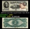 1880 $2 Large Size Legal Tender Note Grades xf FR-53