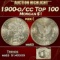 1900-o/cc Top 100 Morgan Dollar $1 ms63 USCG