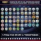 1999-2009 Complete Set of Colorized Enhanced Statehood Quarters - 56 Coins Total Other Toy