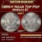 1896-p Morgan Dollar Near Top Pop $1 ms67+ SEGS