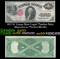 1917 $1 Large Size Legal Tender Note Grades Select AU Signatures Teehee/Burke